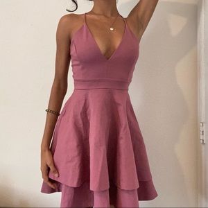 Mauve Windsor dress